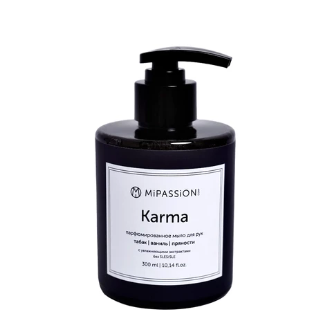 MiPASSiON Парфюмированное жидкое мыло для рук «Karma» 300мл