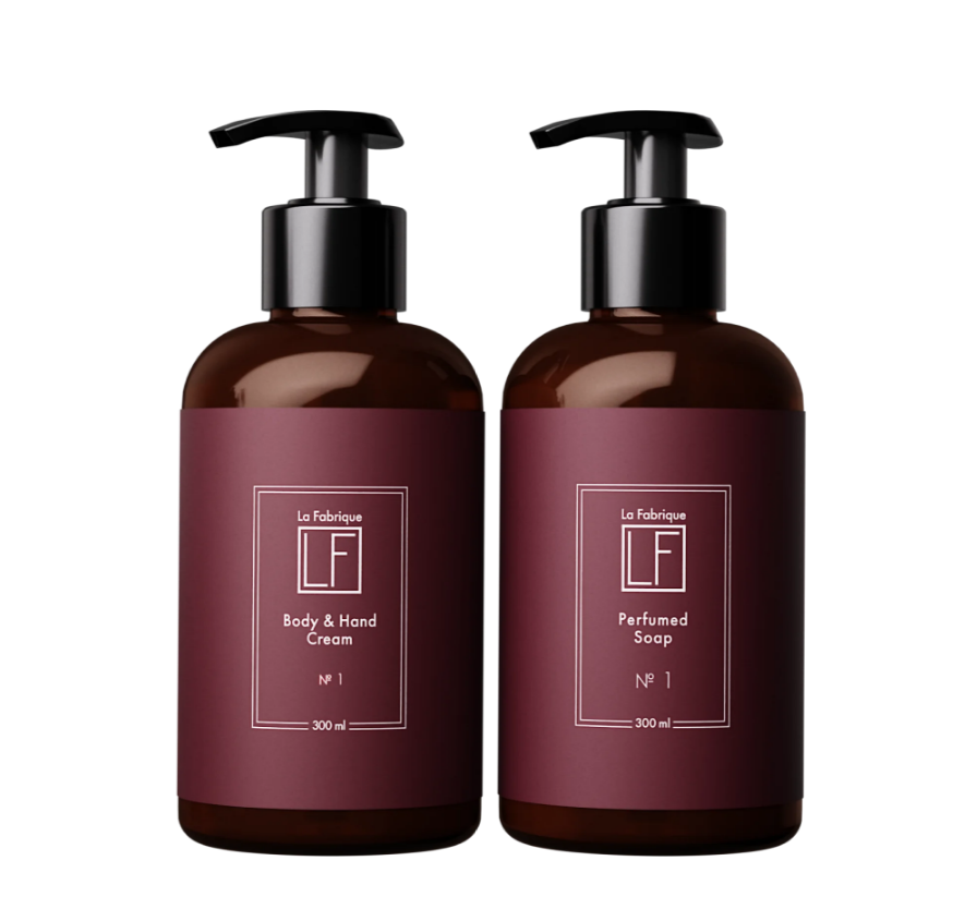 La fabrique Набор мыло и крем для рук Табак-вишня