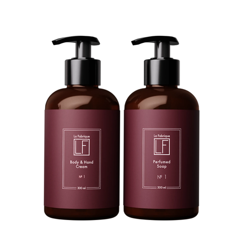 La fabrique Набор мыло и крем для рук Табак-вишня