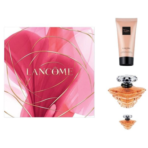 LANCOME Tresor Набор: парфюмерная вода для женщин 30мл и 7,5 мл + лосьон 50мл