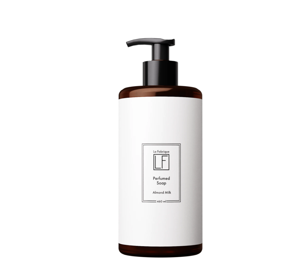 LA FABRIQUE Парфюмированное мыло для рук с ароматом миндального молочка 460 мл