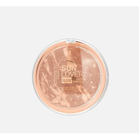 CATRICE Sun lover glow Компактная пудра бронзер тон 010