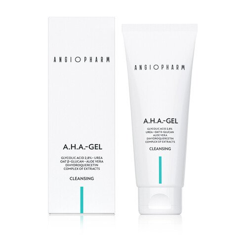 ANGIOPHARM Очищающий АНА гель 75 мл