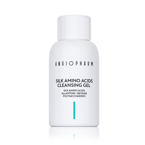 ANGIOPHARM Гель для умывания с аминокислотами шелка 50 мл