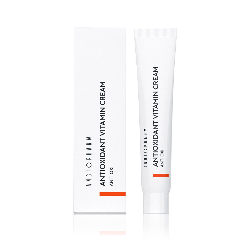 Кликните для увеличения изображения ANGIOPHARM Антиоксидантный крем с витаминами А,Е,С 7 мл