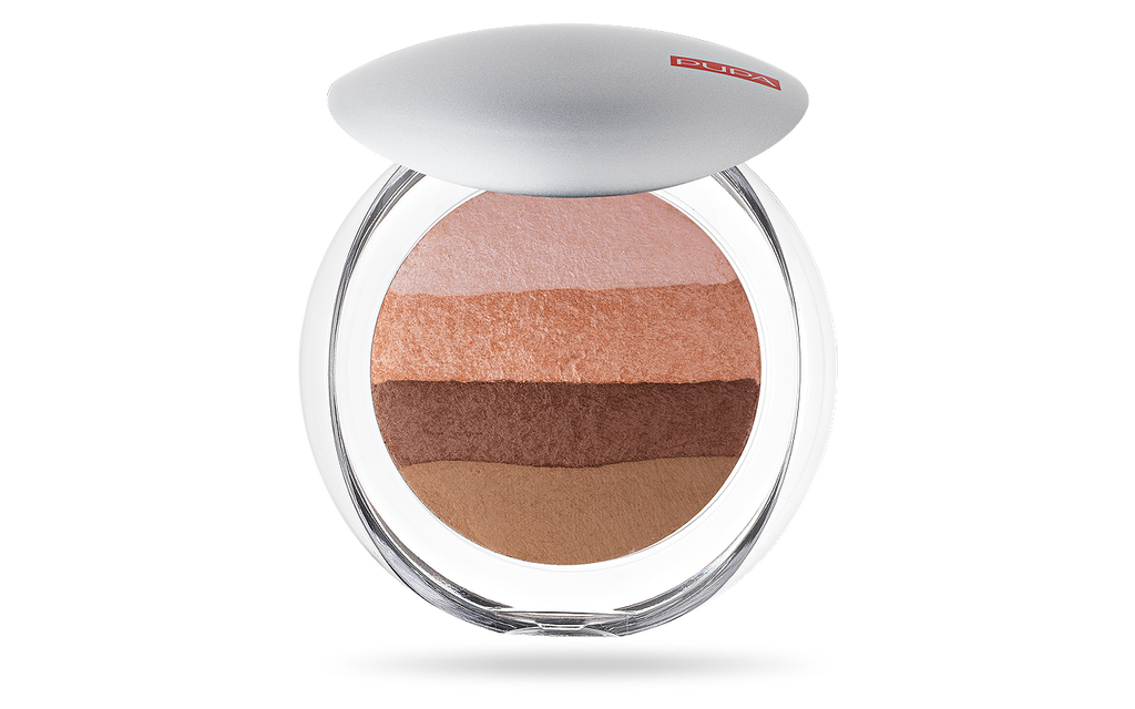 Кликните для увеличения изображения PUPA Luminys Baked All Over Illuminating Blush-Powder Пудра-румяна-иллюминатор тон 02