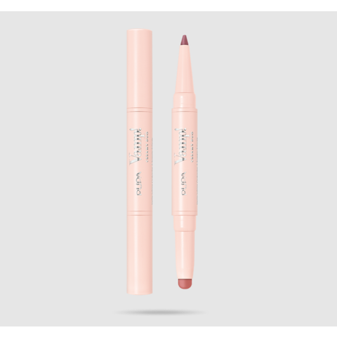 PUPA Vamp! Creamy Duo Контурный карандаш для губ и глянцевая помада тон 006