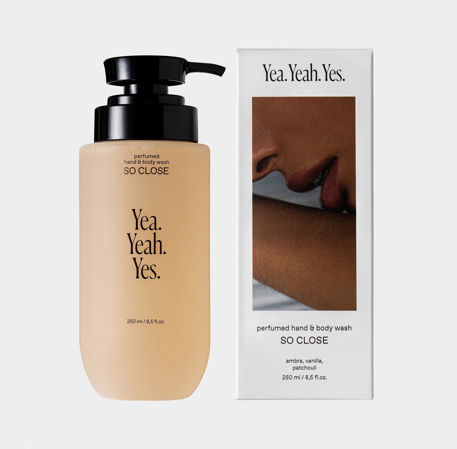 YEA. YEAH. YES. So Close Парфюмированный гель для тела и рук 250 мл