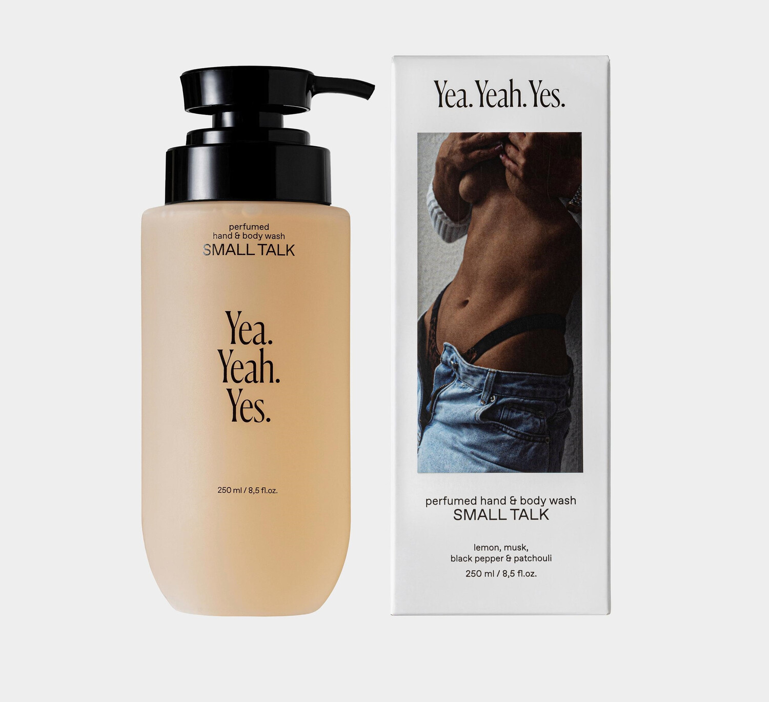 YEA. YEAH. YES. Small talk Парфюмированный гель для тела и рук 250 мл