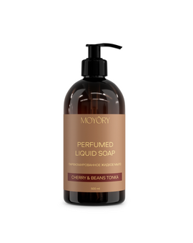 MOYORY Парфюмированное жидкое мыло с ароматом Cherry&Beans Tonka 500 мл, изображение 1