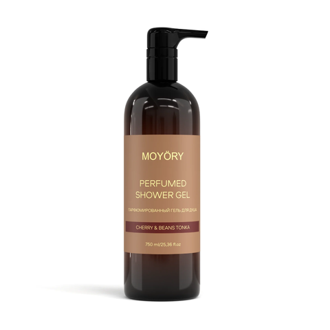 MOYORY Парфюмированный гель для душа с ароматом Cherry&Beans Tonka 750 мл