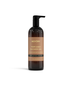 MOYORY Парфюмированный гель для душа с ароматом Amber,Leather,Cardamom 750 мл, изображение 1