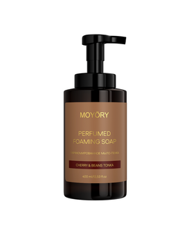 MOYORY Парфюмированное мыло-пенка с ароматом Cherry&Beans Tonka 400 мл, изображение 1