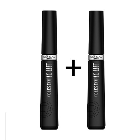 L'OREAL Telescopic Lift Тушь для ресниц 2 штуки