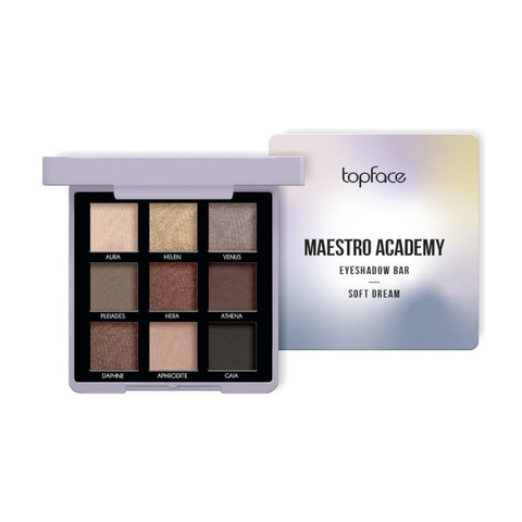 TOPFACE Maestro Academy Eyeshadow Bar Палетка теней для век Soft Dream т.001