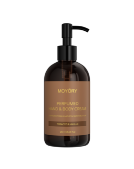 MOYORY Парфюмированный крем для рук и тела с ароматом Tobacco&Vanille 250 мл, изображение 1