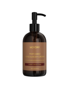 MOYORY Парфюмированный крем для рук и тела с ароматом Cherry&Beans Tonka 250 мл, изображение 1