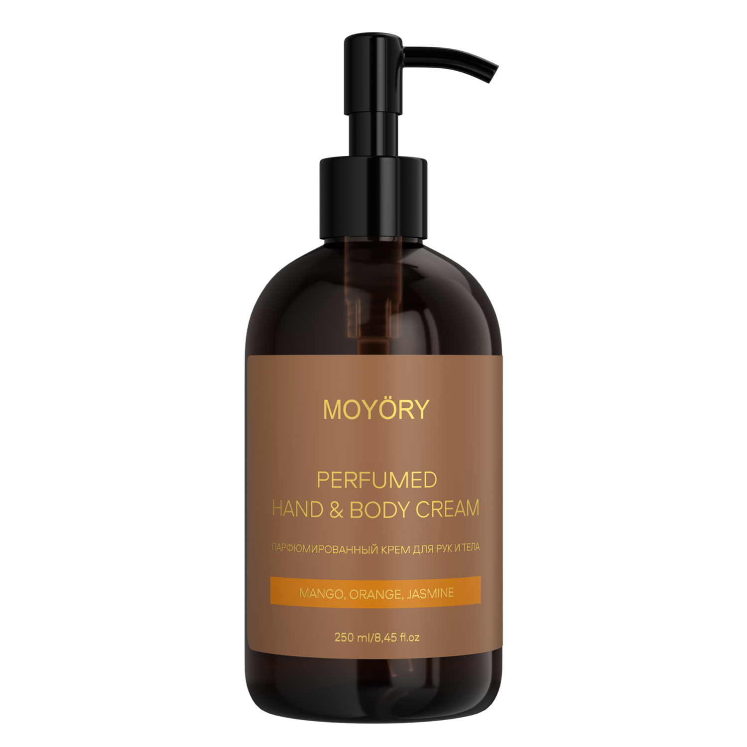 MOYORY Парфюмированный крем для рук и тела с ароматом Mango,Orange,Jasmine 250 мл