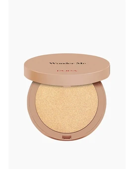 PUPA Wonder Me Glow кремовый хайлайтер для лица т.102 чистое золото, изображение 1