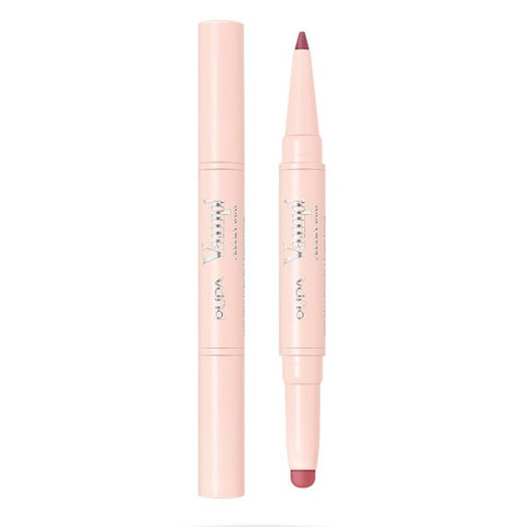 PUPA Vamp! Creamy Duo Контурный карандаш для губ и глянцевая помада тон 008