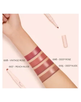 PUPA Vamp! Creamy Duo Контурный карандаш для губ и глянцевая помада тон 008, изображение 2