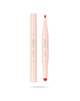 PUPA Vamp! Creamy Duo Контурный карандаш для губ и глянцевая помада тон 010, изображение 1
