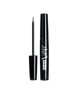 PUPA Vamp! Professional liner Подводка для глаз с ультратонкой кисточкой тон 100 (черная), изображение 1