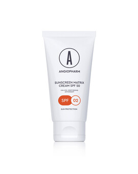 ANGIOPHARM Sunscreen Matrix cream SPF 50 Солнцезащитный крем 50 мл, изображение 1