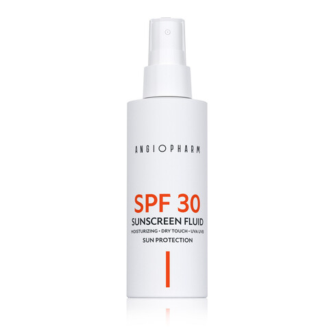 ANGIOPHARM Sunscreen Fluid SPF 30 Солнцезащитный флюид 100 мл