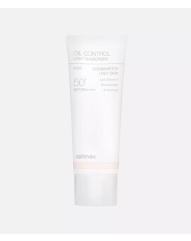 CELIMAX Oil control light sunscreen SPF 50 Солнцезащитный крем для жирной кожи 40 мл, изображение 1