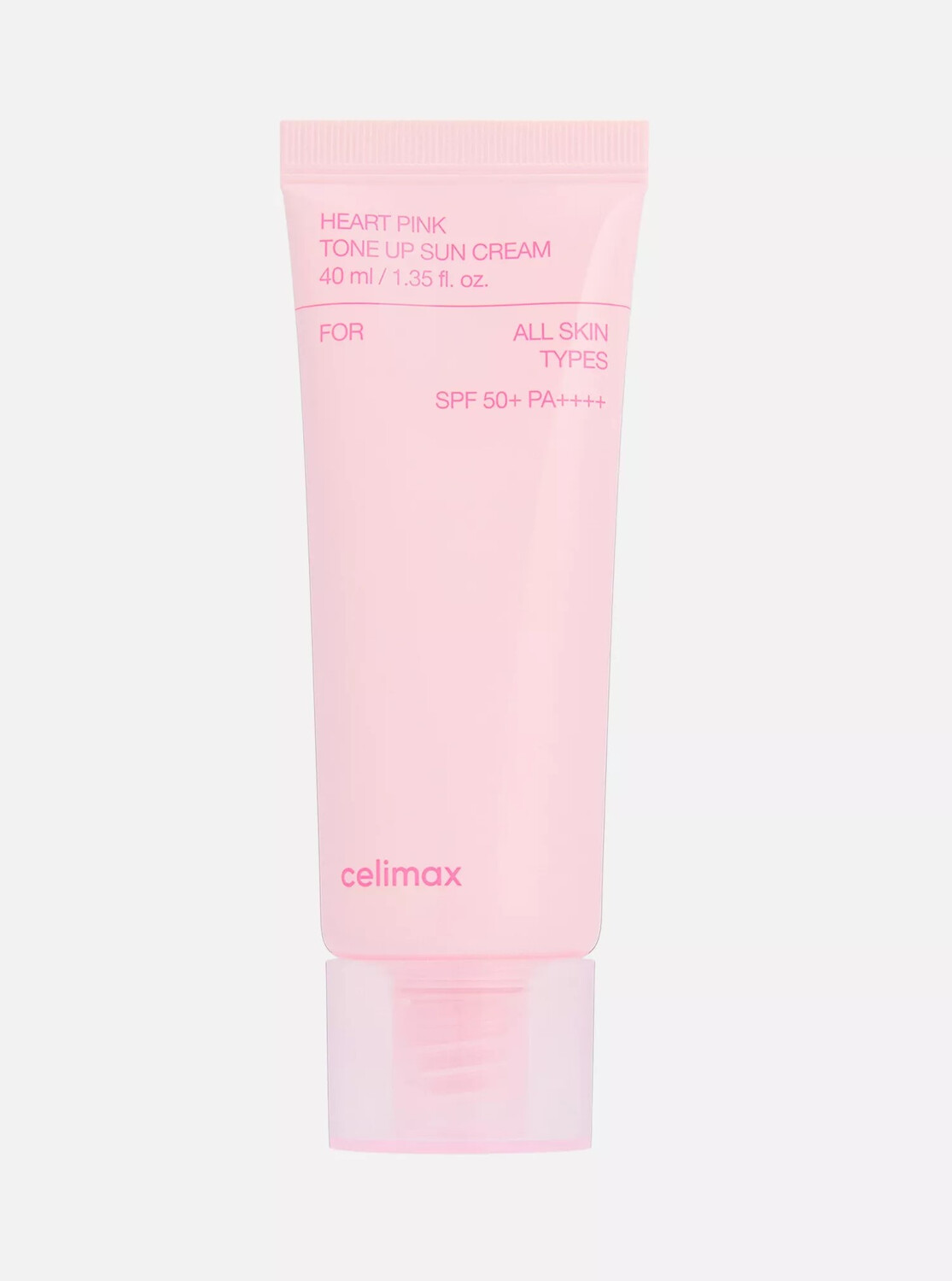 CELIMAX Heart pink tone up sun cream SPF 50 Солнцезащитный крем для 40 мл