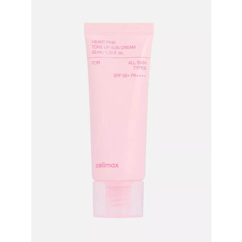 CELIMAX Heart pink tone up sun cream SPF 50 Солнцезащитный крем для 40 мл