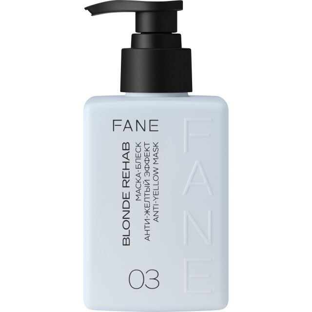 FANE Blonde Rehab Маска-блеск Анти-желтый эффект 300 мл