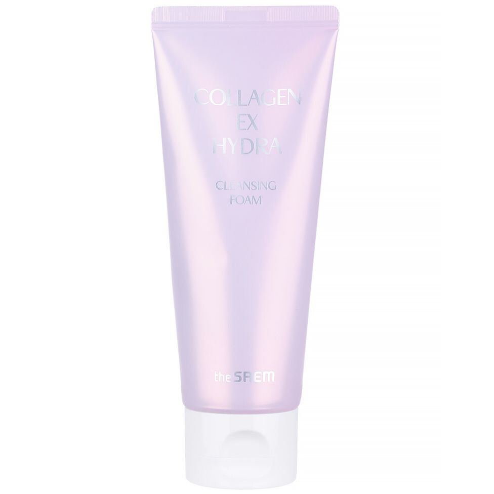 THE SAEM Collagen EX Hydra Cleansing Foam Пенка увлажняющая для лица c коллагеном 100 мл