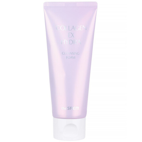 THE SAEM Collagen EX Hydra Cleansing Foam Пенка увлажняющая для лица c коллагеном 100 мл