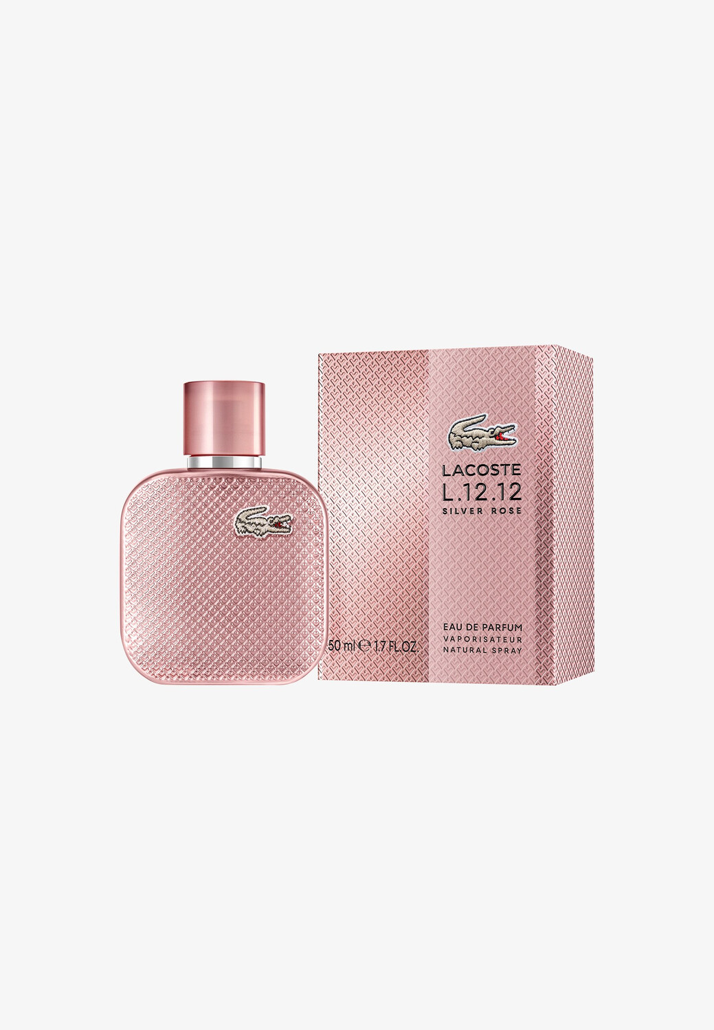 LACOSTE L.12.12 Silver Rose Парфюмерная вода для женщин 50 мл