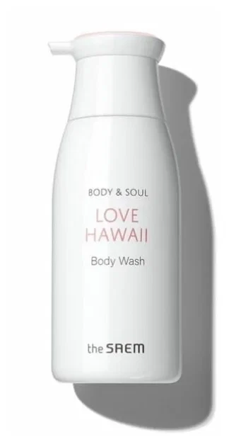 Кликните для увеличения изображения THE SAEM Body & Soul Гель для душа Body & Soul Love Hawaii Body Wash 300 мл