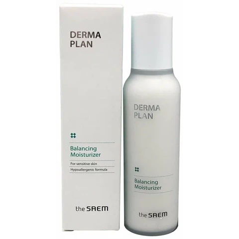 THE SAEM Derma Plan VEGAN Лосьон для чувствительной кожи увлажняющий DERMA PLAN Balancing Moisturizer 130м