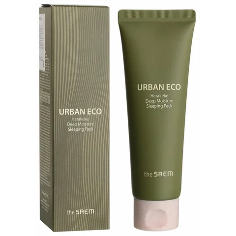 THE SAEM Harakeke VEGAN D Маска ночная для лица с экстр. новозеландского льна Urban Eco Harakeke Deep Mois