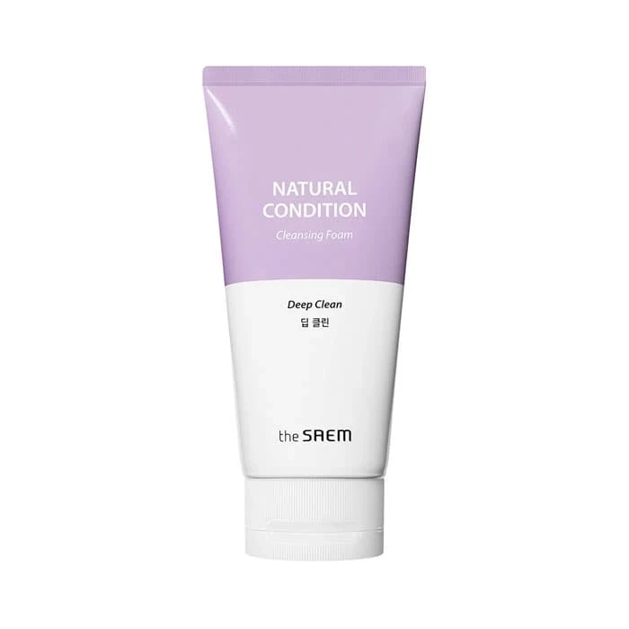 THE SAEM Natural Condition Пенка для умывания очищающая Natural Condition Cleansing Foam [Double Whip] 150