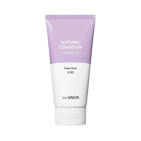 THE SAEM Natural Condition Пенка для умывания очищающая Natural Condition Cleansing Foam [Double Whip] 150