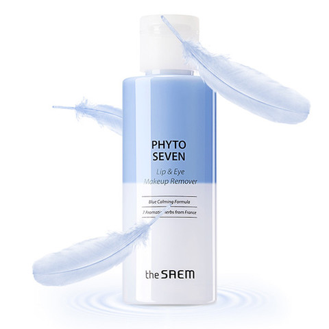 THE SAEM Phyto Seven Средство для снятия макияжа Lip&Eye Makeup Remover 150 мл