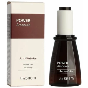 THE SAEM Power Ampoule Сыворотка для лица антивозрастная Anti-Wrinkle 35 мл, изображение 1