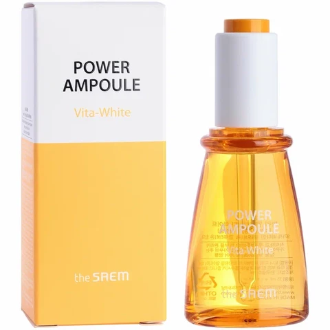 THE SAEM Power Ampoule Сыворотка осветляющая Vita-White 35 мл
