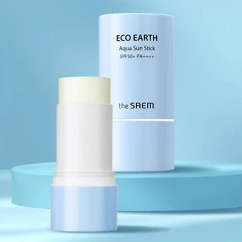 THE SAEM Aqua Sun Stick Бальзам-стик для лица солнцезащитный SPF 50+PA++++ 22гр