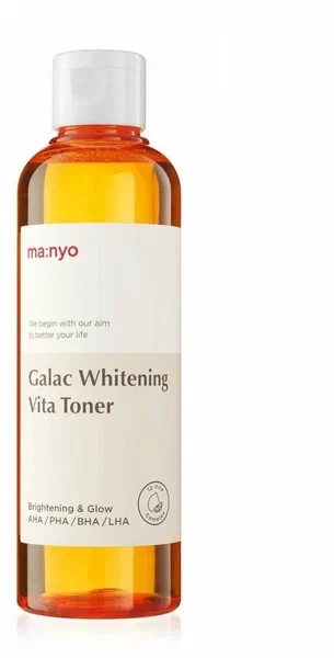 Кликните для увеличения изображения MANYO Galac Whitening Vita Toner Мультивитаминный тонер для тусклой и уставшей кожи 210 мл