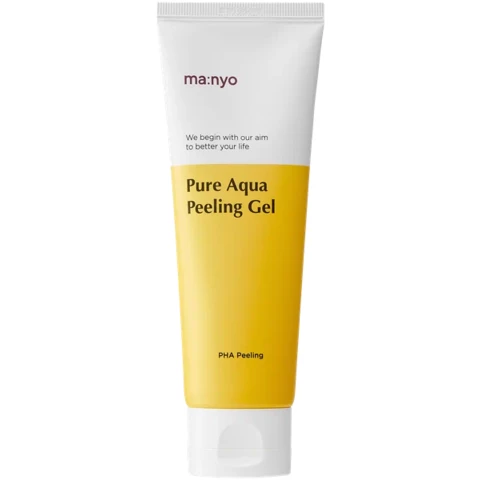 MANYO Pure Aqua Peeling Gel Пилинг-гель для лица с PHA-кислотой для сияния кожи 120 мл
