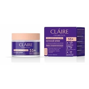 CLAIRE Ночной крем 55+ Collagen Active Pro50 мл, изображение 1
