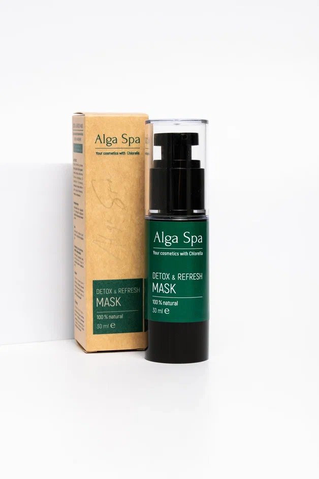 Кликните для увеличения изображения Alga Spa Detox & Refresn 30 ml Высококонцентрированная маска ДЕТОКС и ОБНОВЛЕНИЕ