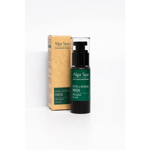 Alga Spa Detox & Refresn 30 ml Высококонцентрированная маска ДЕТОКС и ОБНОВЛЕНИЕ, изображение 1